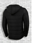 cheap Men's Downs &amp; Parkas-Men's Winter Coat Puffer Jacket Padded Jacket Pocket Polyster Vacation Daily Wear Date Regular Fashion Casual Comfortable Thermal Warm Fall Winter Solid / Plain Color Black Army Green Dark Blue