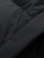billiga Herrdunjackor och -parkas-Herr Vinterkappa Pufferjacka Vadderad jacka Ficka Polyester Semester Dagliga kläder Datum Normal Mode Ledigt Bekväm Håller värmen Höst Vinter Enfärgad / vanlig färg Svart Brun Grön Beige Pufferjacka