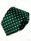levne Pánské kravaty a motýlky-Pánská polyesterová kravata s puntíkovaným vzorem, více barev, ideální na Vánoce a slavnostní příležitosti