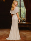 cheap Floor Length-Sheath Column Floor Length Sequin Dress Prom Dress Party Dress Mother of the Bride Dress Sleeveless V Neck Elegant Vintage Party with Sequin