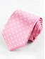 levne Pánské kravaty a motýlky-Pánská polyesterová kravata s puntíkovaným vzorem, více barev, ideální na Vánoce a slavnostní příležitosti
