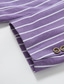 abordables Blazers Clásicos para Hombres-Hombre chaqueta Negocio Fiesta de Cóctel Fiesta de Boda Moda Casual Primavera Otoño Mezcla de Algodón Rayas Bolsillo Botones Cómodo Botonadura Simple Chaqueta de sport Rosa Morado Naranja Azul Claro