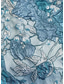 billiga A-linje kvällsklänningar-A-linje Golvlång Kvälls klänningar Formell klädsel Elegant Semiformella klänningar Bröllop/dagtidsbröllop 3/4 ärm V-hals Trädgårdsfest Bröllop Ficka Jacquard med Plisserat Ficka