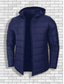 cheap Men's Downs &amp; Parkas-Men's Winter Coat Puffer Jacket Padded Jacket Pocket Polyster Vacation Daily Wear Date Regular Fashion Casual Comfortable Thermal Warm Fall Winter Solid / Plain Color Black Army Green Dark Blue