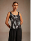 billige Blusedresser for kvinner-Dame Camisole Tank Top Grafisk Abstrakt Elegant Stilfull Grunnleggende Ermeløs Vanlige topper Svart Sommer