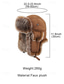 abordables Chapeaux pour hommes-Chapeau trappeur en fausse fourrure pour homme, chaud et élégant, disponible en noir et marron, parfait pour les temps froids et les activités hivernales en extérieur.