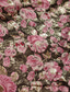 ieftine Rochii de seară în linie A-Rochie de seară A-Line florală elegantă formală pentru nuntă lungime până la podea cu mânecă 3/4 decolteu în V capa din nylon cu buzunar