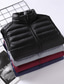 ieftine Vesta pufă pentru bărbați-Bărbați Vestă jos Γιλέκο Gilet Vacanță Zilnic Dată Modă Casual Toamnă Iarnă Buzunar Puf de Rață Poliester Cald Comfortabil Culoare solidă Fermoar Guler de stand Fit regulat Negru Roșu-aprins