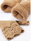 cheap Women's Gloves-Women's Christmas Knitted Gloves – Soft Yarn Material with Lace Pattern, Available in Multiple Colors, Perfect for Winter and Holiday Gifting