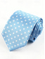 levne Pánské kravaty a motýlky-Pánská polyesterová kravata s puntíkovaným vzorem, více barev, ideální na Vánoce a slavnostní příležitosti
