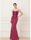 billiga Ballgowns för kvällsbruk-Åtsmitande Golvlång Balklänning med kappa Kvälls klänningar Formell klädsel Elegant Kändis Stil Ärmlös Smala axelband Bröllop Formell Caper Stretch crepe med Sjal