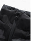 billige Herre Puffer Vest-Herre Puffer Vest سترة Gilet Feriereise Daglig Stevnemøte Mote Fritid Høst vinter Lomme Polyester Hold Varm Bekvem Kamuflasje Farge Glidelås Høy krage Normal Svart Militærgrønn Grå Vest