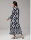 billige Ferie kjoler-boho abstrakt dyreprint maxikjole