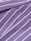 abordables Blazers Clásicos para Hombres-Hombre chaqueta Negocio Fiesta de Cóctel Fiesta de Boda Moda Casual Primavera Otoño Mezcla de Algodón Rayas Bolsillo Botones Cómodo Botonadura Simple Chaqueta de sport Rosa Morado Naranja Azul Claro