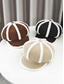 abordables Chapeaux pour femmes-Chapeau en velours côtelé de polyester épais pour femme, orné de fausse fourrure, disponible en plusieurs couleurs – idéal pour la mode automne-hiver