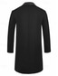 economico Trench da uomo-Per uomo Cappotto Invernale Giacca in Pile Cappotto Trench lungo Trench Quotidiano All'aperto Autunno Inverno Poliestere Calore Termico Capispalla Abbigliamento Classico Casual Semplice Tasca Collo a