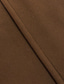 economico Trench da uomo-Per uomo Cappotto Invernale Giacca in Pile Cappotto Trench lungo Trench Quotidiano All'aperto Autunno Inverno Poliestere Calore Termico Capispalla Abbigliamento Classico Casual Semplice Tasca Collo a