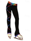 cheap Figure Skating Pants &amp; Leggings-Figure Skating Pants Women's Girls' Ice Skating Tights Leggings Outfits Black Fleece Spandex High Elasticity Training Practice Competition Skating Wear Thermal Warm Handmade Patchwork Ice Skating