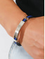 cheap Men's Jewelry-Men's Stainless Steel and Silicone Bracelet, Available in Multiple Colors – Stylish and Durable for Casual and Everyday Wear