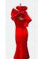 ieftine Rochii de seară sirenă-Trompetă  Sirenă Lungime Podea Rochii de bal Rochii de seara Rochie De Bal Rochie formală Corseturi Sexy Fără manșon Pe Umăr Oficial Invitat la nunta Tafta cu Volane Floarea Umărului