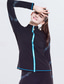 abordables Tenue d'Entraînement de Patinage Artistique-Pantalon et Veste de Patinage Artistique Femme Fille Patinage Pantalons / Surpantalons Legging Tenue Noir Bleu Fuchsia Polaire Spandex Elastique Entraînement Compétition Tenue de Patinage Chaud Fait