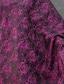 baratos Vestidos de Festa em A-Linha A Longo Vestidos de noite Elegante Floral Mãe da noiva Manga 3/4 Decote V Festa de Jardim Casamento Cetim Renda com Pregas