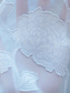 billige Ankellengde-A-linje Ankellengde Festkjole Cocktail Kjole Gjestekjole til bryllup Kjole til brudens mor 3/4 ermer V-hals Elegant Årgang Formell Jacquard med Belte / bånd Sløyfe(r) Blomst