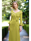 cheap Ankle Length-Sheath Column Ankle Length Wedding Guest Dress Formal Dresses Evening Gown Mother of the Bride Dress 3/4 Length Sleeve Shirt Collar Elegant Cocktail Formal Wedding Guest Stretch Crepe with Sequin