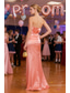 abordables Robes Longues &amp; Gowns-Ligne A Longueur au sol Robe d'invité de mariage Robe de Cérémonie Robe de soirée Robes de Bal Robe de Soirée Élégant Sans manches Sans bretelles Bal de promo Dos nu avec Fleur brodée