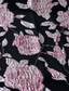 ieftine Rochii de seară în linie A-Rochie de seară lungă A-line rochie de bal rochie formală stil celebrity cu mânecă scurtă guler cămașă petrecere în grădină formală cu curea/sash și imprimeu floral