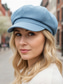 abordables Chapeaux pour femmes-Casquette en denim pour femme – plusieurs couleurs, style décontracté, idéale au quotidien et en voyage