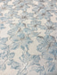 abordables Robes de cocktail-Ligne A Longueur cheville Robe de Cérémonie Robes de Cocktail Élégant Floral Manche Courte Col en V Fête de jardin Mariage Poche Jacquard avec Plis