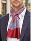 billige Slips og sløyfe for menn-Herreskjerf med paisleytrykk, lettvektsskjerf i polyester med flerfarget mønster, klassisk elegant stil for menn, egnet for daglig bruk, business casual, fester og sesongbasert styling