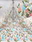 abordables Ensembles de robes pour maman-Ligne A Longueur au sol Robe d'invité de mariage Robe de Mère de Mariée  Manche 3/4 Coeur Élégant Formel Kentucky Derby Semi-Formel Dentelle Robes Courtes avec Veste avec Broderie Appliques