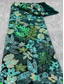 baratos Vestidos de Cocktail-Linha A Até o Tornozelo Bordado com miçangas Vestido formal Vestido para a mãe da noiva Vestidos de cocktail Elegante Brilhante Floral Manga 3/4 Ilusão Decote Casamento Formal Bolsos Cetim Paetês