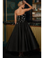 cheap A-Line Evening Dresses-A-Line Ankle Length Ball Gown Formal Dress Elegant Sleeveless Strapless Garden Party Formal Backless with Pleats Appliques