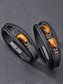 abordables Joyas para hombres-Pulsera de piedra natural y piel sintética para hombre, pulsera trenzada de estilo casual en varios colores, joyería de moda masculina para uso diario casual y estilo urbano.