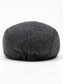 お買い得  メンズ帽子-シンプルでスタイリッシュなデザインのメンズカジュアルポリエステルベレー帽。複数の色があり、普段使いに最適です。