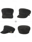 abordables Chapeaux pour femmes-Casquette gavroche femme en polyester imitation daim, style vintage multicolore, coupe souple et structurée idéale pour l'automne, l'hiver et le printemps, parfaite au quotidien, en voyage et pour un look urbain décontracté.