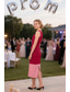 economico Abiti Lunghi &amp; Gowns-Tubino Colonna Lunghezza Tè Abito da Ballo Abito da invitata a nozze Abito da sera Abiti da Ballo Elegante Senza Maniche Girocollo Balli di fine anno Formale Crepe Elasticizzato con Blocco di Colore