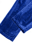 abordables Fiesta de cena-De los hombres Smoking Trajes Fiesta Azul verde Negro Primavera, Otoño, Invierno, Verano Traje Muesca Solapa de Pico Moda Casual Color sólido Ajustado Juego de 2 piezas Recto 2 botones