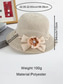 abordables Chapeaux pour femmes-Chapeau de soleil bohème pliable en paille pour femme – casquette de plage légère et respirante en polyester avec nœud fleuri, disponible en plusieurs couleurs pour les vacances d'été, le quotidien et les voyages.