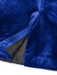 abordables Fiesta de cena-De los hombres Smoking Trajes Fiesta Azul verde Negro Primavera, Otoño, Invierno, Verano Traje Muesca Solapa de Pico Moda Casual Color sólido Ajustado Juego de 2 piezas Recto 2 botones