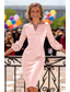 cheap Tea Length-Sheath Column Knee Length Party Dress Cocktail Dress Wedding Guest Dress Mother of the Bride Dress 3/4 Length Sleeve V Neck Elegant Minimalist Formal Wedding Guest Stretch Satin with Sash / Ribbon