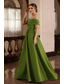 abordables Vestidos de Noche en A-Corte A Hasta el Suelo Vestidos de lino Vestidos de noche Elegante Sin Mangas Sin Tirantes Formal Sin espalda con Plisado