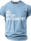 abordables T-shirts de loisir-Homme Argot drôle T-shirt Manche Courte T-shirt Impression 3D Col ras du cou Chemise Mode Quotidien Quotidien Rue Rouge Été Printemps Vêtement Tenue S M L XL XXL XXXL