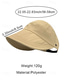 abordables Sombreros de mujer-Sombrero de mujer de poliéster con visera abierta, gorra plegable multicolor de ala ancha con gancho para las orejas, ideal para uso casual, viajes, vacaciones, playa y actividades al aire libre.