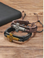 abordables Bijoux pour hommes-Bracelet croix bohème pour homme, cuir véritable et alliage, style vintage vieilli, longueur ajustable, noir et marron, idéal pour les voyages, les tenues décontractées et le quotidien.