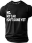 abordables T-shirts de loisir-Homme Argot drôle T-shirt Manche Courte T-shirt Impression 3D Col ras du cou Chemise Mode Quotidien Quotidien Rue Rouge Été Printemps Vêtement Tenue S M L XL XXL XXXL