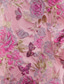 abordables Robes de cocktail-Ligne A Longueur cheville Longueur thé Robe de Cérémonie Robes de Cocktail Élégant Manche Courte Col en V Mariage Formel Jacquard avec Plis